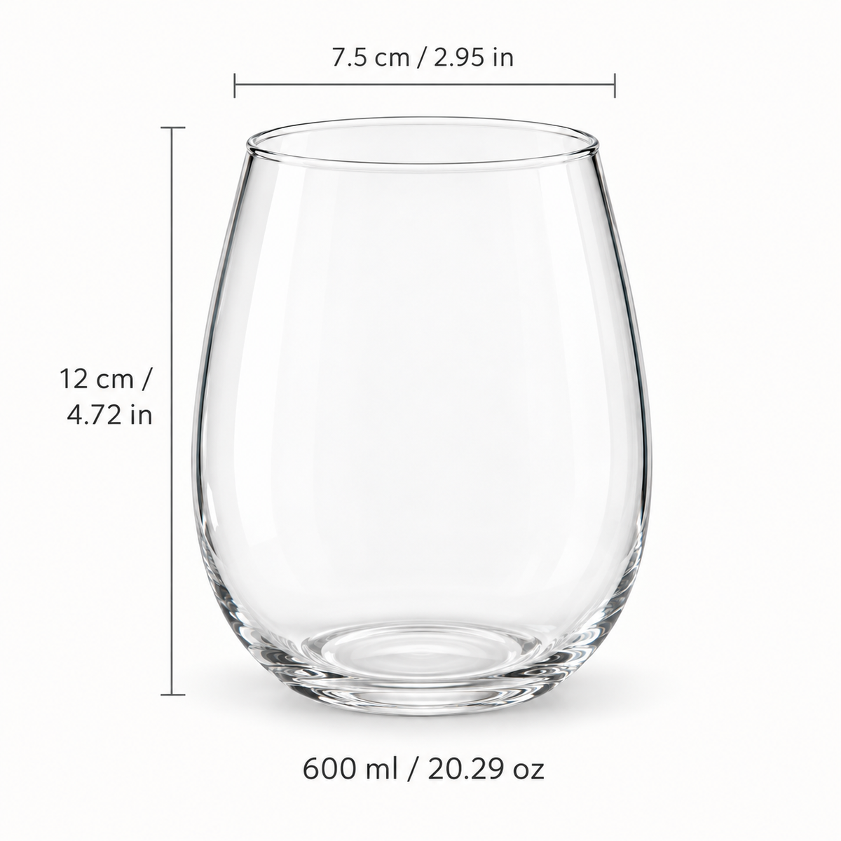 Clear Glass Fruit Tea and Sparkling Water Cup