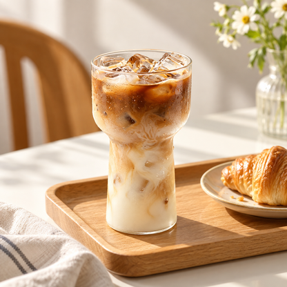 Bubble Glass Fruit Tea Cup